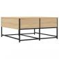 Preview: Couchtisch Sonoma-Eiche 80x80x40 cm Holzwerkstoff