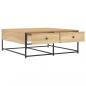 Preview: Couchtisch Sonoma-Eiche 100x99x40 cm Holzwerkstoff