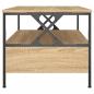 Preview: Couchtisch Sonoma-Eiche 100x51x45 cm Holzwerkstoff