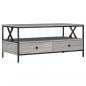 Preview: Couchtisch Grau Sonoma 100x51x45 cm Holzwerkstoff