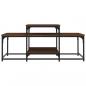 Preview: Couchtisch Braun Eichen-Optik 102x60x45 cm Holzwerkstoff