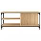 Preview: Couchtisch Sonoma-Eiche 100x50x45 cm Holzwerkstoff