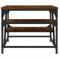 Preview: Couchtisch Braun Eichen-Optik 100x49x40 cm Holzwerkstoff