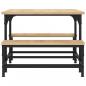 Preview: Couchtisch Sonoma-Eiche 100x50,5x40 cm Holzwerkstoff