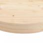 Preview: Tischplatte Rund Ø50x3 cm Massivholz Kiefer