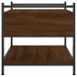 Preview: Couchtisch Braun Eichen-Optik 50x50x50 cm Holzwerkstoff