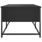 Preview: Couchtisch Schwarz 100x51x40 cm Holzwerkstoff