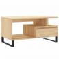 Preview: Couchtisch Sonoma-Eiche 90x49x45 cm Holzwerkstoff