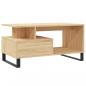 Preview: Couchtisch Sonoma-Eiche 90x49x45 cm Holzwerkstoff