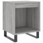 Preview: Nachttisch Grau Sonoma 40x35x50 cm Holzwerkstoff