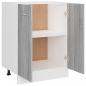 Preview: Unterschrank Grau Sonoma 60x46x81,5 cm Holzwerkstoff