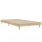 Preview: Bettgestell Sonoma-Eiche 90x200 cm Holzwerkstoff