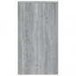 Preview: Schreibtisch Grau Sonoma 90x40x72 cm Holzwerkstoff