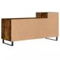 Preview: TV-Schrank Räuchereiche 100x35x55 cm Holzwerkstoff