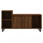 Preview: TV-Schrank Braun Eichen-Optik 100x35x55 cm Holzwerkstoff