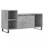 Preview: TV-Schrank Betongrau 100x35x55 cm Holzwerkstoff