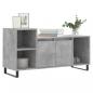 Preview: TV-Schrank Betongrau 100x35x55 cm Holzwerkstoff