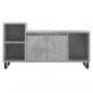 Preview: TV-Schrank Betongrau 100x35x55 cm Holzwerkstoff