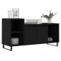 Preview: TV-Schrank Schwarz 100x35x55 cm Holzwerkstoff