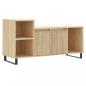 Preview: TV-Schrank Sonoma-Eiche 100x35x55 cm Holzwerkstoff