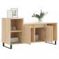 Preview: TV-Schrank Sonoma-Eiche 100x35x55 cm Holzwerkstoff