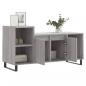 Preview: TV-Schrank Grau Sonoma 100x35x55 cm Holzwerkstoff