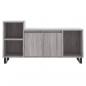 Preview: TV-Schrank Grau Sonoma 100x35x55 cm Holzwerkstoff