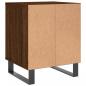 Preview: Nachttische 2 Stk. Braun Eichen-Optik 40x35x50 cm Holzwerkstoff