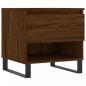 Preview: Couchtisch Braun Eichen-Optik 50x46x50 cm Holzwerkstoff