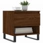 Preview: Couchtisch Braun Eichen-Optik 50x46x50 cm Holzwerkstoff