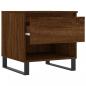 Preview: Couchtisch Braun Eichen-Optik 50x46x50 cm Holzwerkstoff