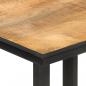 Preview: Esstisch 110x55x75,5 cm Massivholz Mango