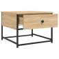 Preview: Couchtisch Sonoma-Eiche 51x51x40 cm Holzwerkstoff