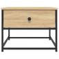 Preview: Couchtisch Sonoma-Eiche 51x51x40 cm Holzwerkstoff