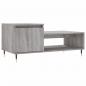 Preview: Couchtisch Grau Sonoma 100x50x45 cm Holzwerkstoff