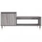 Preview: Couchtisch Grau Sonoma 100x50x45 cm Holzwerkstoff