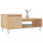 Preview: Couchtisch Sonoma-Eiche 100x50x45 cm Holzwerkstoff