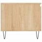 Preview: Couchtisch Sonoma-Eiche 100x50x45 cm Holzwerkstoff