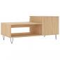 Preview: Couchtisch Sonoma-Eiche 100x50x45 cm Holzwerkstoff