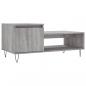 Preview: Couchtisch Grau Sonoma 100x50x45 cm Holzwerkstoff