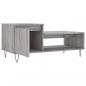 Preview: Couchtisch Grau Sonoma 100x50x45 cm Holzwerkstoff