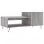 Preview: Couchtisch Grau Sonoma 100x50x45 cm Holzwerkstoff