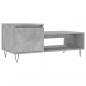 Preview: Couchtisch Betongrau 100x50x45 cm Holzwerkstoff