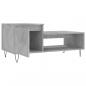 Preview: Couchtisch Betongrau 100x50x45 cm Holzwerkstoff