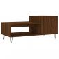 Preview: Couchtisch Braun Eichen-Optik 100x50x45 cm Holzwerkstoff