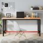 Preview: ARDEBO.de - Werkbank 180x55x81,5 cm Massivholz Buche und Metall