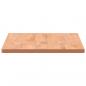 Preview: Werkbankplatte 115x55x2,5 cm Massivholz Buche