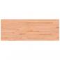 Preview: Schreibtischplatte 150x55x2,5 cm Massivholz Buche