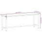 Preview: Werkbank 220x55x81,5 cm Massivholz Buche und Metall