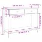 Preview: Konsolentisch Sonoma-Eiche 100x34,5x75 cm Holzwerkstoff